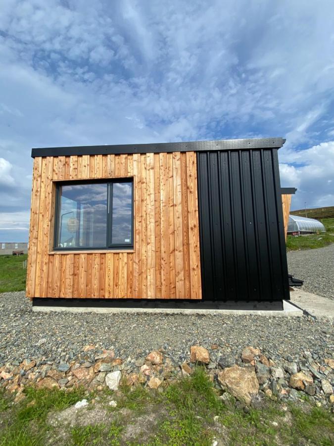 Unique Luxurious Cabin On Sea View Working Croft Garrabost Kültér fotó