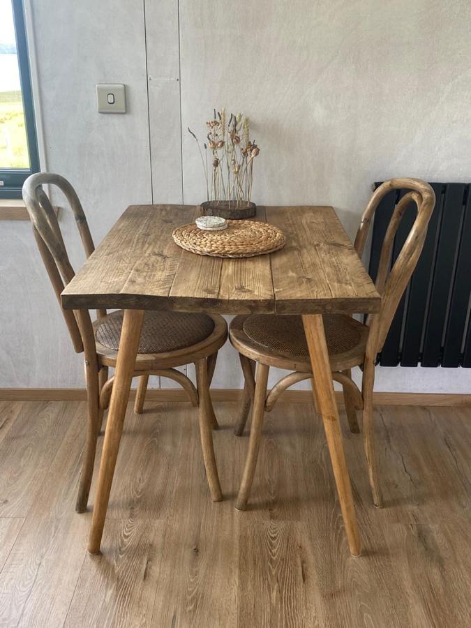 Unique Luxurious Cabin On Sea View Working Croft Garrabost Kültér fotó
